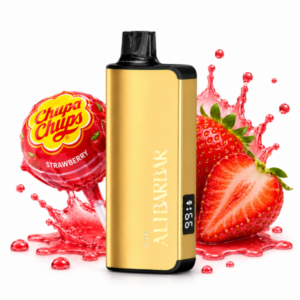 ALIBARBAR INGOT chupa chups STRAWBERRY 9000 Puffs