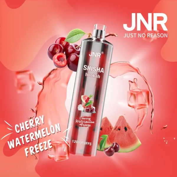 JNR Shisha Hookah – Cherry Watermelon Freeze 12,000