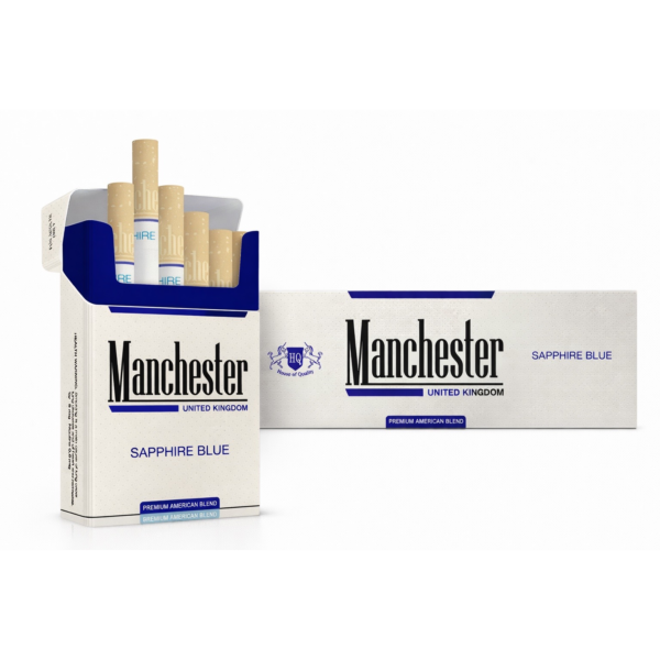 Manchester Sapphire Blue – carton