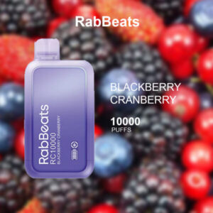RABBEATS BAR BLACKBERRY CRANBERRY – 10,000 PUFFS