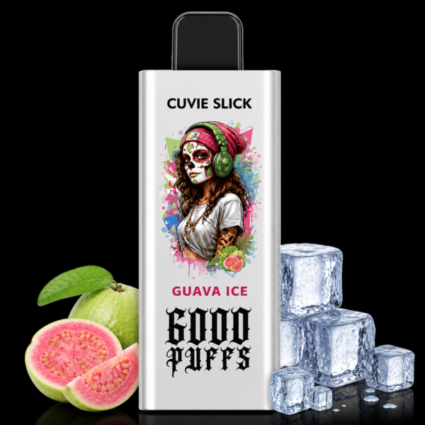 HQD Cuvie Slick – Guava Ice 6000 pufffs