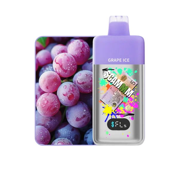 SCAMMM – Grape Ice 15,000 PUFFS