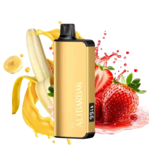 Alibarbar Ingot Strawnana – 9000 puffs