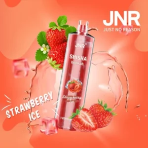 JNR Shisha Hookah – Strawberry Ice 12,000.